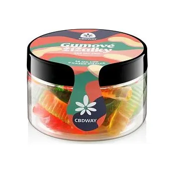 CBD CBD WAY Gumové žížalky 250 mg 100 g
