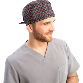 Zdravotnický oděv Čepice chirurgická s motivem srdíček