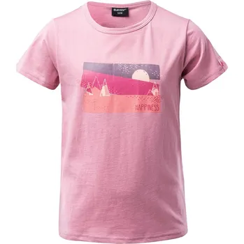 Dětské Tričko s krátkým rukávem HI-TEC NELA JRG M000177785 – Růžová 140