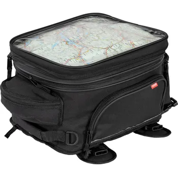 Zavazadlo na motocykl Tankvak Louis 16-25L, magnetický/řemenový tankvak na motorku (25 litrů, magnety+řemeny, pouzdro na GPS)