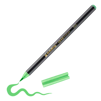 Štětcový fix EDDING 1340 na papír, světle zelený