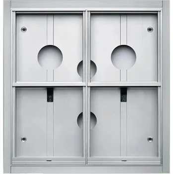 Elektroinstalační krabice 4FK 204 45 - Montážní deska (krabice) GARANT pod omítku pro 4 moduly