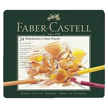 Výtvárné potřeby Pastelky Faber-Castell - Polychromos 24 ks