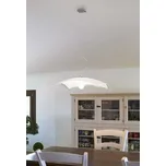 LineaLight Závěsné svítidlo Mille 1018 – nikl 60×60cm