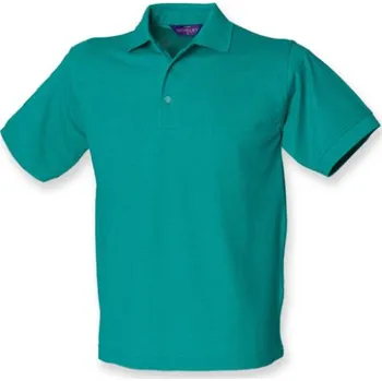 Pánská košile Henbury Pánské polo triko H400 Jade XXL