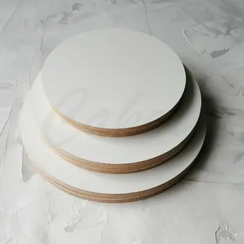 Čokoláda Dekorační podnos 30 cm – bílý