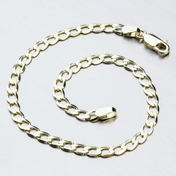 Oblečení a móda Náramek žluté zlato 585 44-1197 délka 19 cm