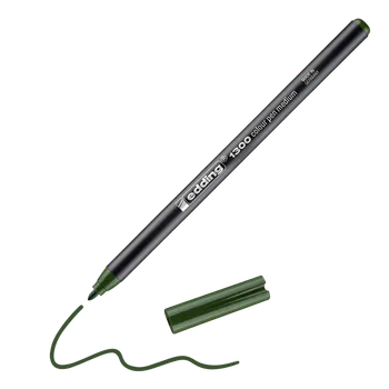 Fix EDDING 1300 na papír, olivově zelený