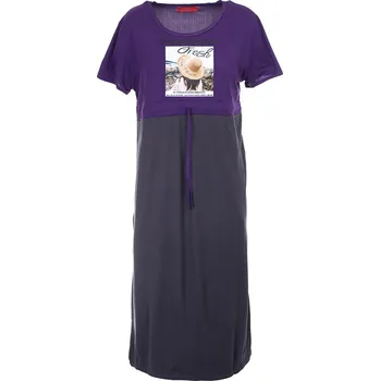 Dámská noční košile Noční košile American fresh - fialová Velikost: M
