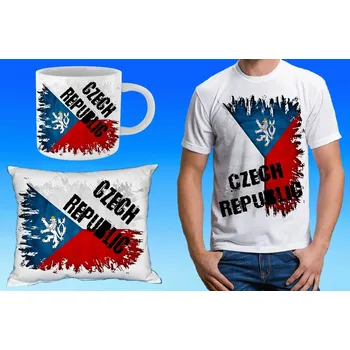 Vlajka dárkový set Česká republika 146 (dárkový set s vlajkou)