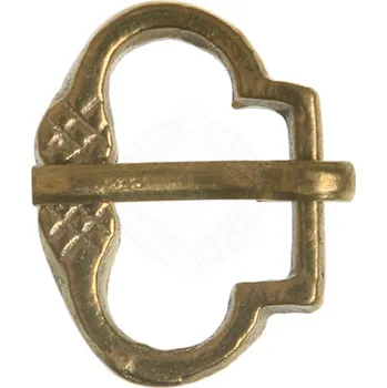 Brass Buckles Vrcholně gotická mosazná přezka V2