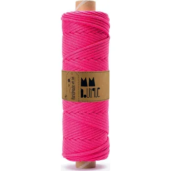 Příze MMboutique bavlněná šňůra SMART 5mm Hot pink