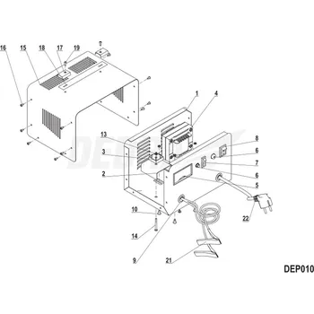 Transformátor Transformátor DEDRA XDEP010.04