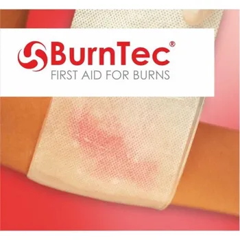 Lékárnička BurnTec hydrogel, 10 X 10 cm, hydrogelový obvaz, krytí na popáleniny
