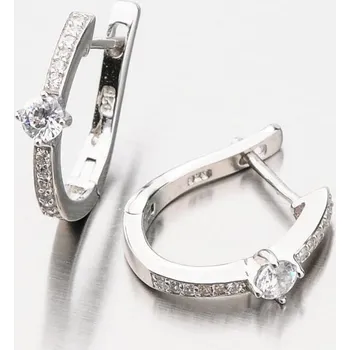 Náušnice Dámské náušnice stříbro 925 zirkon UCST-12185