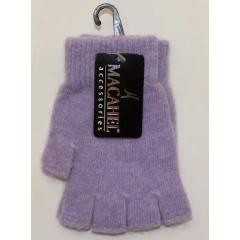 Rukavice Rukavice bez prstů fialové