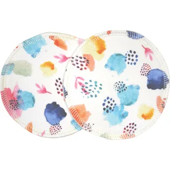 Těhotenské spodní prádlo Breberky BIO Vložky do podprsenky - Vodovky (bavlněný úplet)