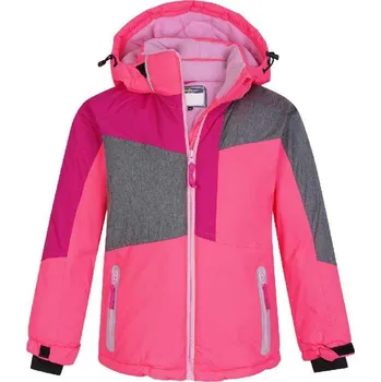 Dívčí bunda ZIMNÍ BUNDA DĚTSKÁ NA HORY ZIMA26 Barva: Růžová neon, Velikost: 98/104