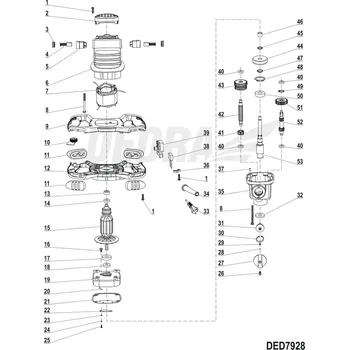 Auto-moto Přepínač FA2-8/2WB DEDRA XDED7928.39