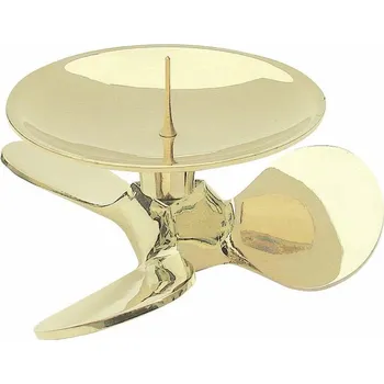 Svícen SEA Club Mosazný svícen, 12 x 6 cm