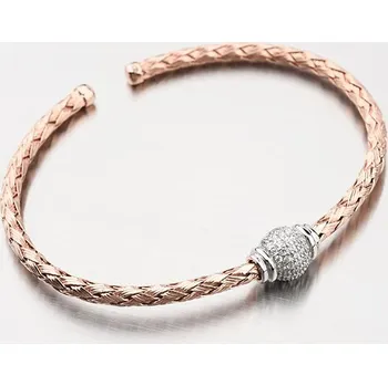 Šperk Dámský náramek stříbro 925 zirkon v barvě B1604063-2196-SLX délka 18 cm