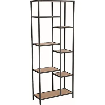 Šatní skříň Regál COSTA A, Dub/Černá