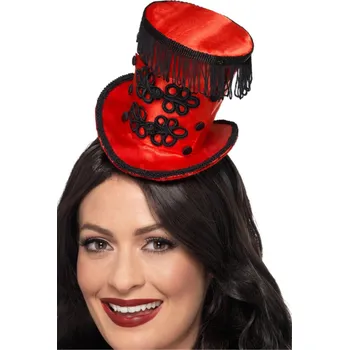 Cirkusový mini klobouček na čelence
