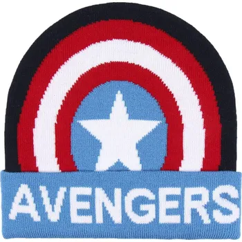 Čepice Captain America Zimní dětská čepice Avengers - Štít
