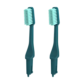 Náhradní hlavice k elektrickému kartáčku TIO TIOBRUSH Náhradní hlavice k zubnímu kartáčku (soft) - Living Ocean - 2 ks
