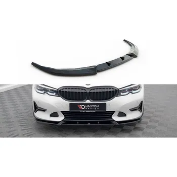 Karosérie Spojler pod nárazník lipa V.1 BMW 3 Sport Line G20 / G21 černý lesklý plast