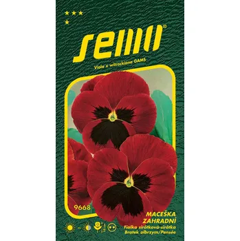 Semeno Maceška zahradní - červená s okem 0,3g