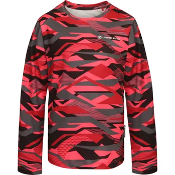 Dětské triko Alpine Pro DANZO - červená / 116/122