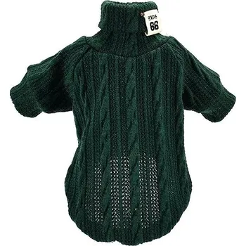 Obleček pro psa Surtep Svetr/rolák s rukávem pro psa Spring zelená S