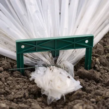 Příslušenství pro zahradní stavbu Ostatní Zapichovací držák Nature k upevnění plachet a fólií (4x)