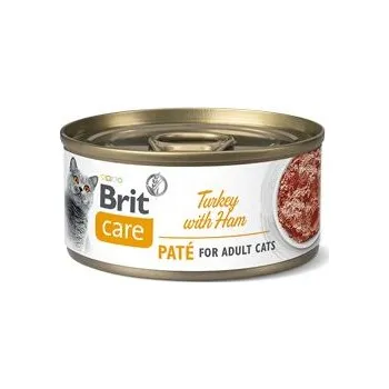 Krmivo pro kočku Brit Care Cat konz Paté Turkey&Ham 70g