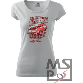 Dámské tričko Dámské triko s motivem 083 Cuba