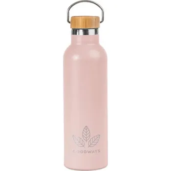 Láhev GoodWays nerezová láhev GoodFlask Thermo Pink 750 ml