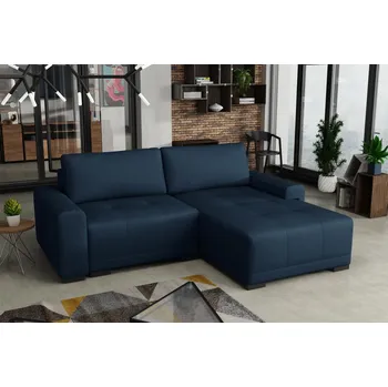 Sedací souprava Rohová sedací souprava Manon UNI tmavě modrá