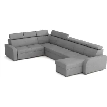 Sedací souprava Sedací souprava Norway U 2F-R-2UP-1-OTO sv.šedá