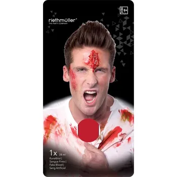 Karnevalový doplněk Falešná červená krev