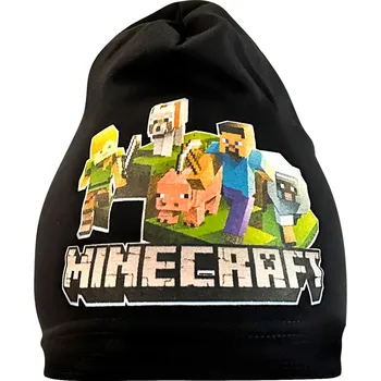 Čepice Čepice jaro-podzim MINECRAFT Barva: navy blue