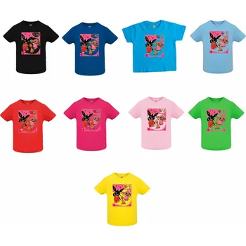 Dívčí oblečení Tričko Bing Sula a Flop Barva: Tyrkys, Velikost: 86/92 - 1 až 2 roky