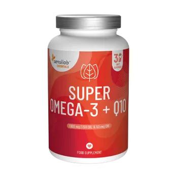 Zdraví Essentials Super Omega-3 + Q10 vysoká dávka – 30 kapslí