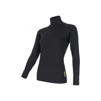 Dámské tričko SENSOR DOUBLE FACE dámský rolák černá L; Černá rolák + DÁREK DLE VÝBĚRU!