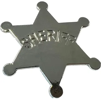 Karnevalový kostým Odznak Šerifa