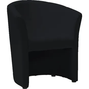 Křeslo Křeslo TM-1, Černá ekokůže EK-14/Wenge