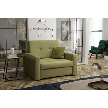 Křeslo Rozkládací křeslo Vivian Mel I zelená