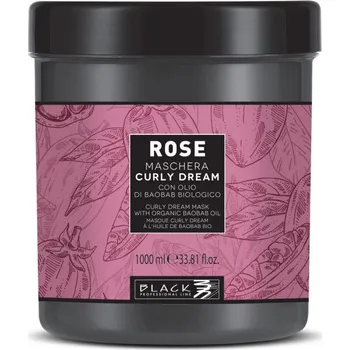 Vlasová regenerace Black Rose Curly Dream Mask 1000ml - Maska na vlnité a kudrnaté vlasy
