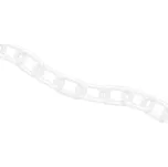 HAPPY END Plastový řetěz, bílá, Ø 7,5 mm, délka 25 m - CV 1062