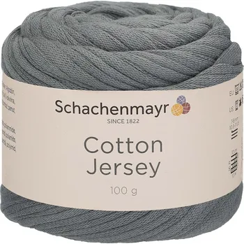 Příze Schachenmayr Cotton Jersey 98 Grafitová (Příze Cotton Jersey 98 Graphit)